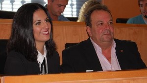 Los concejales de C's, Ana González y Pedro Taborda - L.M.