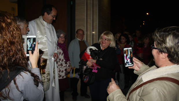 Más de 200 mascotas reciben la bendición por San Antón